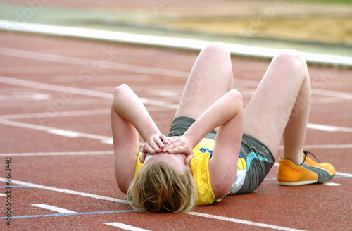 Photo: sportive épuisée 2 sportive épuisée 2