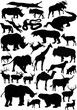 animals silhouettes large collection animals silhouettes large collection