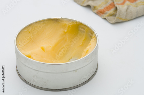 Photo: wax with cloth wax with cloth