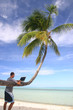 Computer work under the palm