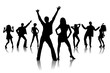 tanzende silhouetten
