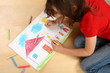 Girl drawing