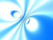 abstrakte blaue formen