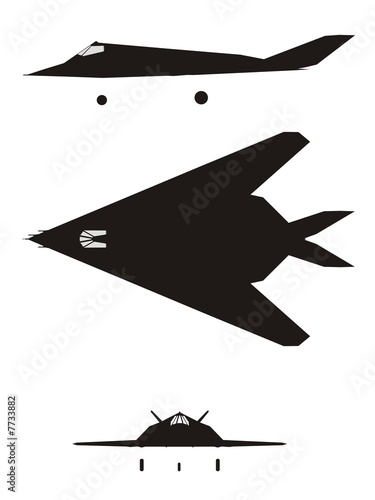 jet fighter silhouette