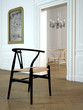 classical interior with wood chair classical interior with wood chair
