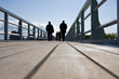 People at the bridge