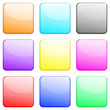 square shiny icons set square shiny icons set
