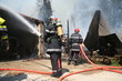 Pompiers en action