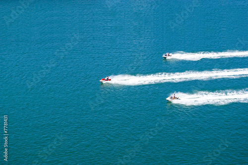 Photo: three waverrunners three waverrunners
