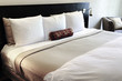 Bedroom with comfortable bed Bedroom with comfortable bed