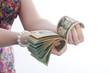 Dollar zum shoppen