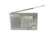 Worldband radio receiver isolated over white
