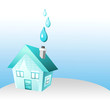 maison et eau
