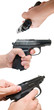 hand and gun XXL