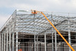 Large warehouse construction Large warehouse construction
