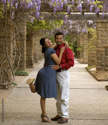 Couple outside Couple outside