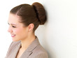 Close up portait of young business woman