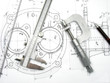 Engineering tools on technical drawing