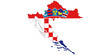 carte drapeau croatie carte drapeau croatie
