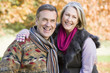 Photo: Affectionate senior couple on walk Affectionate senior couple on walk