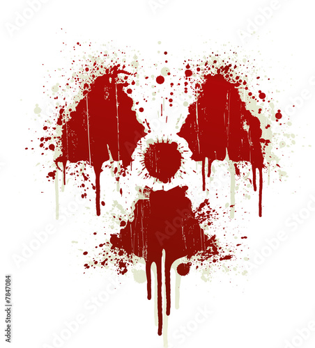 blood splatter vector. symbol lood splatter