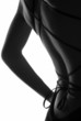 Woman nudeback Dress