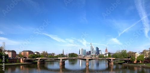 Foto: Panorama von Frankfurt Panorama von Frankfurt