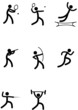 Pictogrammes des jeux olympiques d'été (partie 4)