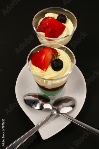 dessert de fêtes des amoureux