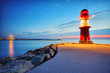 Hafeneinfahrt Warnemünde