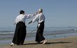 aikido sur la plage