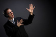 Singing businessman