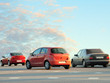 Cars on the road