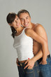 jeune couple amoureux