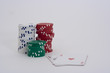 Aces and Poker Chips