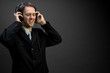 Singing businessman