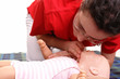 Photo: Life function check demonstration Life function check demonstration