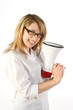 Woman with Megaphone