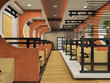 Modern cafe in Japanese style Modern cafe in Japanese style