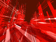 abstract urban red luminous background