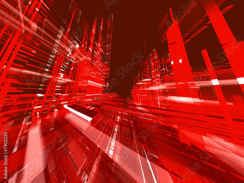 red abstract wallpaper. abstract urban red luminous