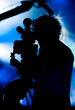 Cameraman silhouette