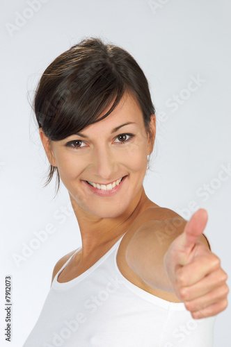 Femme épanouie