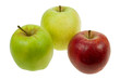 isolated apples isolated apples