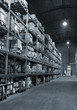 Warehouse with boxes Warehouse with boxes
