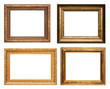 Antique picture frames, high resolution. 