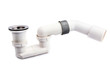 Photo of pipe on white background.