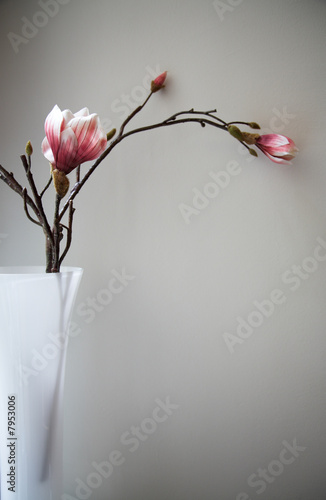Foto: artificial taxtile flower in vase artificial taxtile flower in vase
