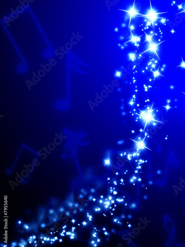 sparkling trail