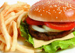 Hamburger and Potato